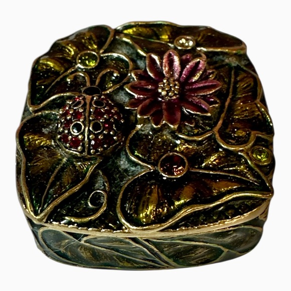 Vintage Monet Decorative Trinket Box Set - Picture 5 of 6